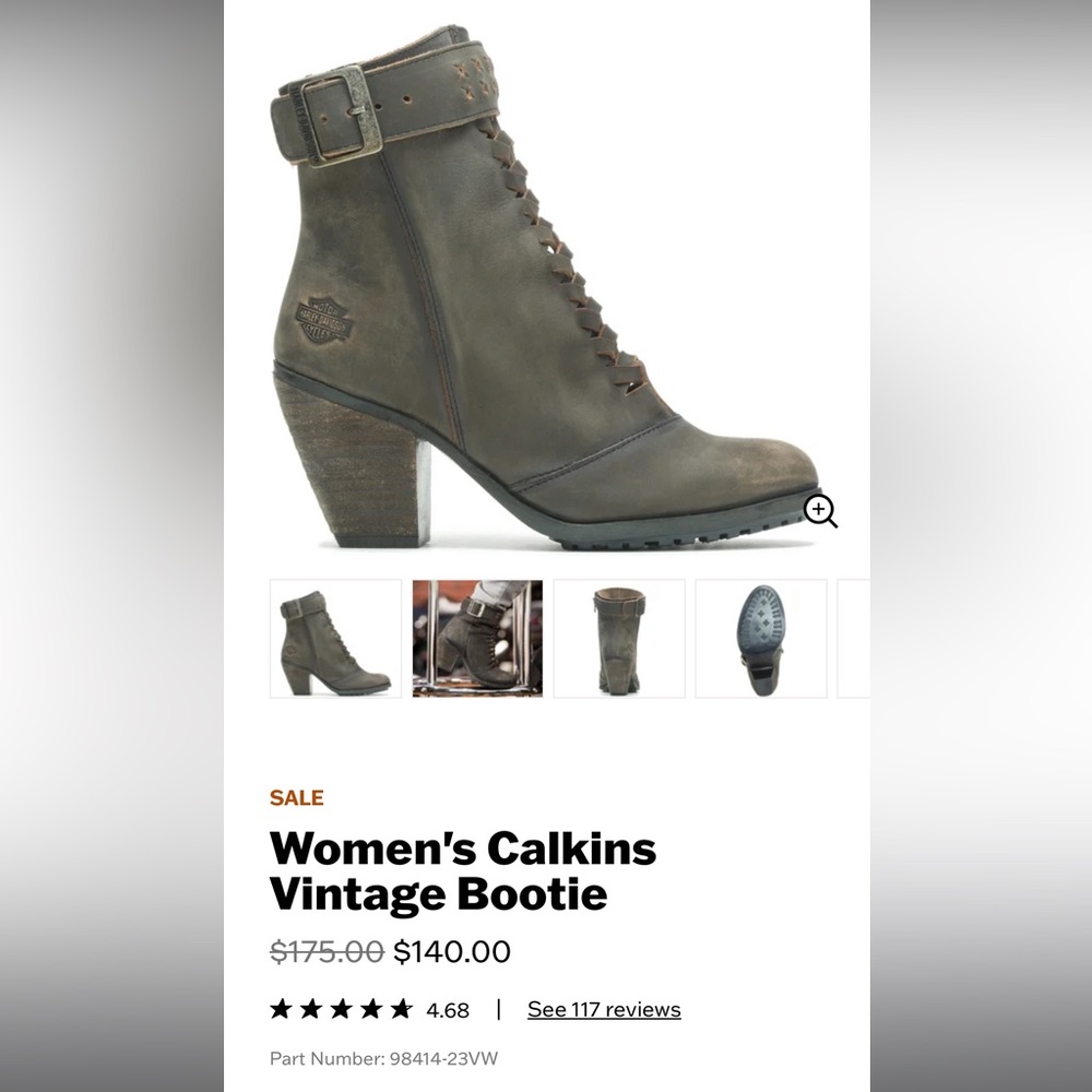 Harley Davidson Boots NEW IN BOX
